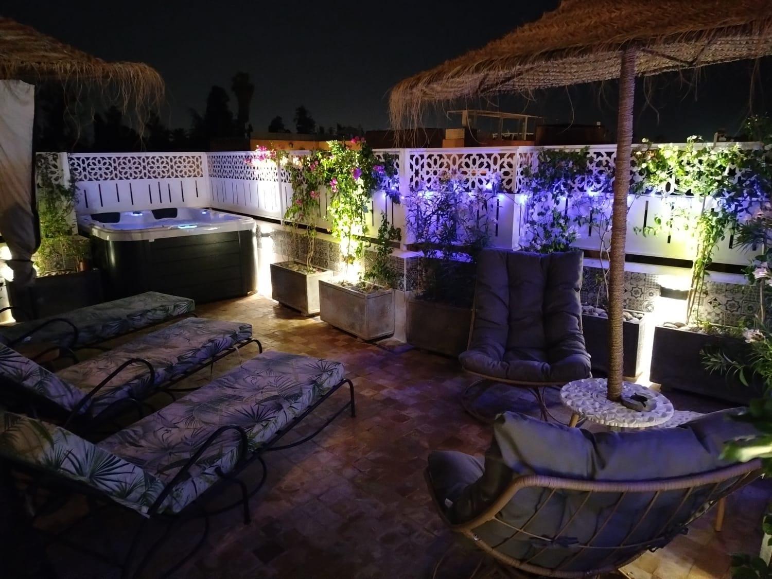 Riad & Spa Sous Le Soleil Chez Jerome Et Pamela Ch Marrakchi مراكش المظهر الخارجي الصورة
